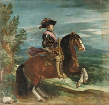 ディエゴ・ベラスケス Painting - フェリペ 4 世の馬上の肖像画 ディエゴ ベラスケス